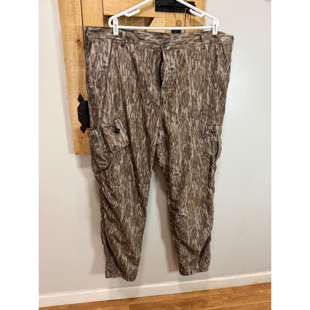 Ol Tom Mens Technical Turkey Pants Mossy Oak Bottomland Camo NWTF 2XL 44-46